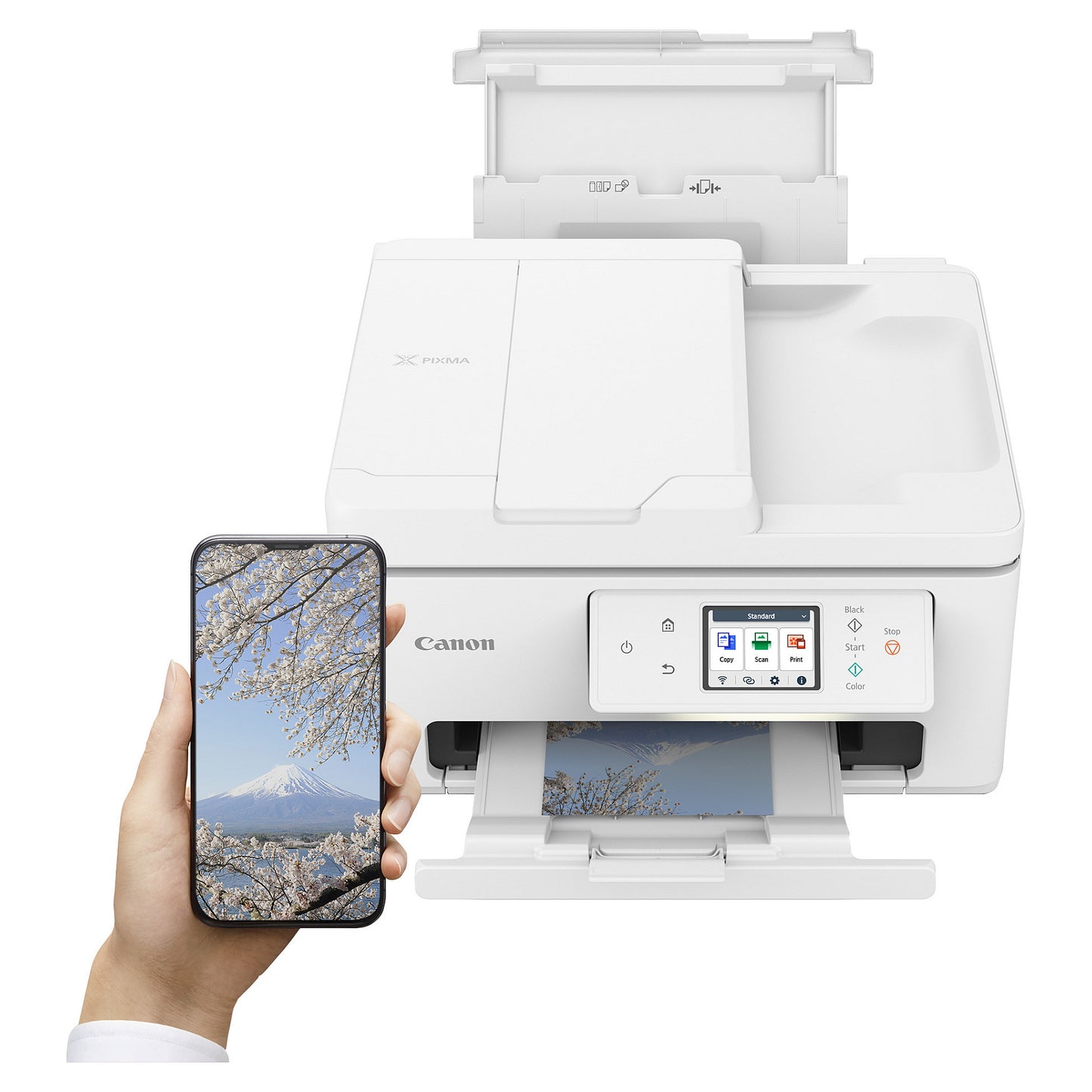 T Canon PIXMA TS7750i Tinte-Multifunktionssystem 3in1 WLAN WiFi ADF Duplex