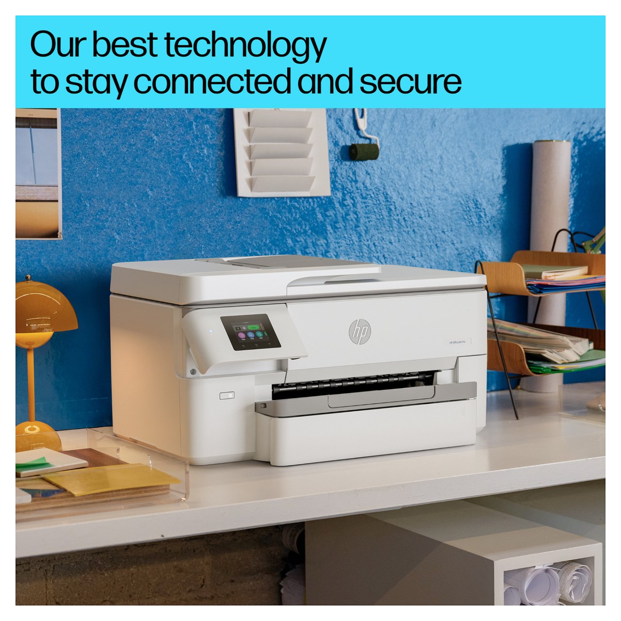 T HP OfficeJet Pro 9720e Tinte-Multifunktionsdrucker 3in1 HP+ A3 LAN WiFi ADF Duplex