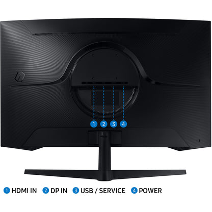 81,3cm/32" (2560x1440) Samsung Odyssey G5 S32CG552EU 16:9 QHD HDR10 Curved 1ms 165Hz HDMI DP Black
