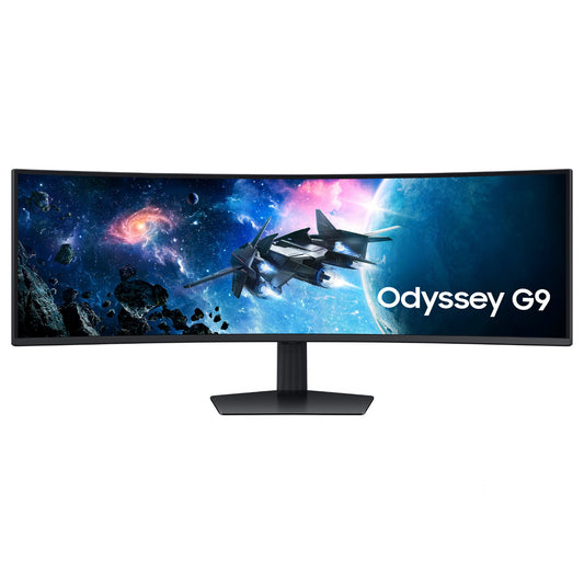 124cm/49" (5120x1440) Samsung Odyssey G9 S49CG950EU 32:9 DQHD HDR1000 Curved 1ms 240Hz HDMI DP Black