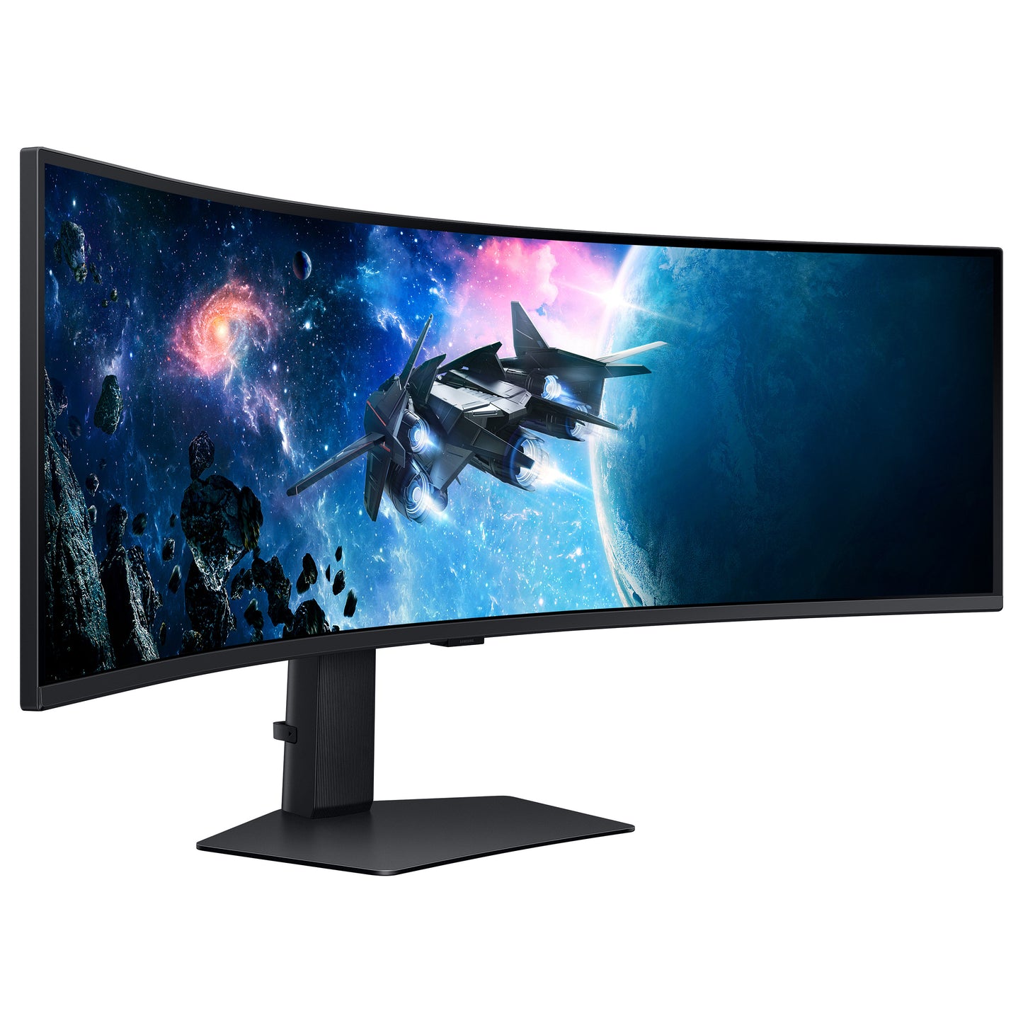 124cm/49" (5120x1440) Samsung Odyssey G9 S49CG950EU 32:9 DQHD HDR1000 Curved 1ms 240Hz HDMI DP Black