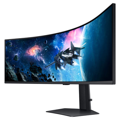 124cm/49" (5120x1440) Samsung Odyssey G9 S49CG950EU 32:9 DQHD HDR1000 Curved 1ms 240Hz HDMI DP Black