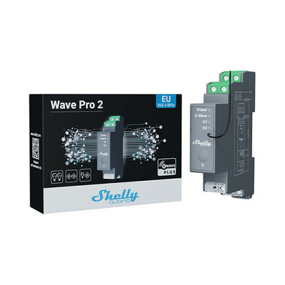 Shelly Relais "Wave Pro 2" max 25A Z-Wave DIN-Rail