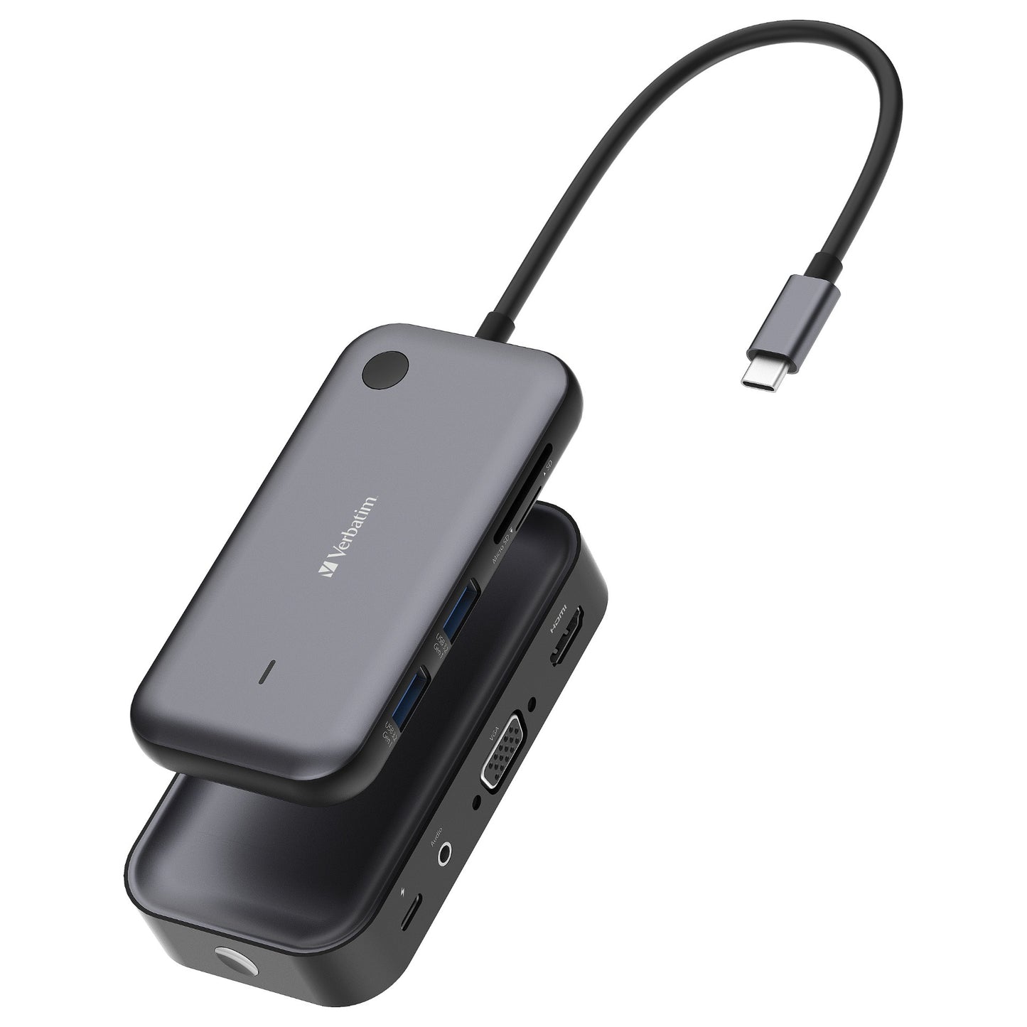 USB-C HUB Wireless-Display-Adapter HDMI/VGA FullHD WDA-01 Verbatim
