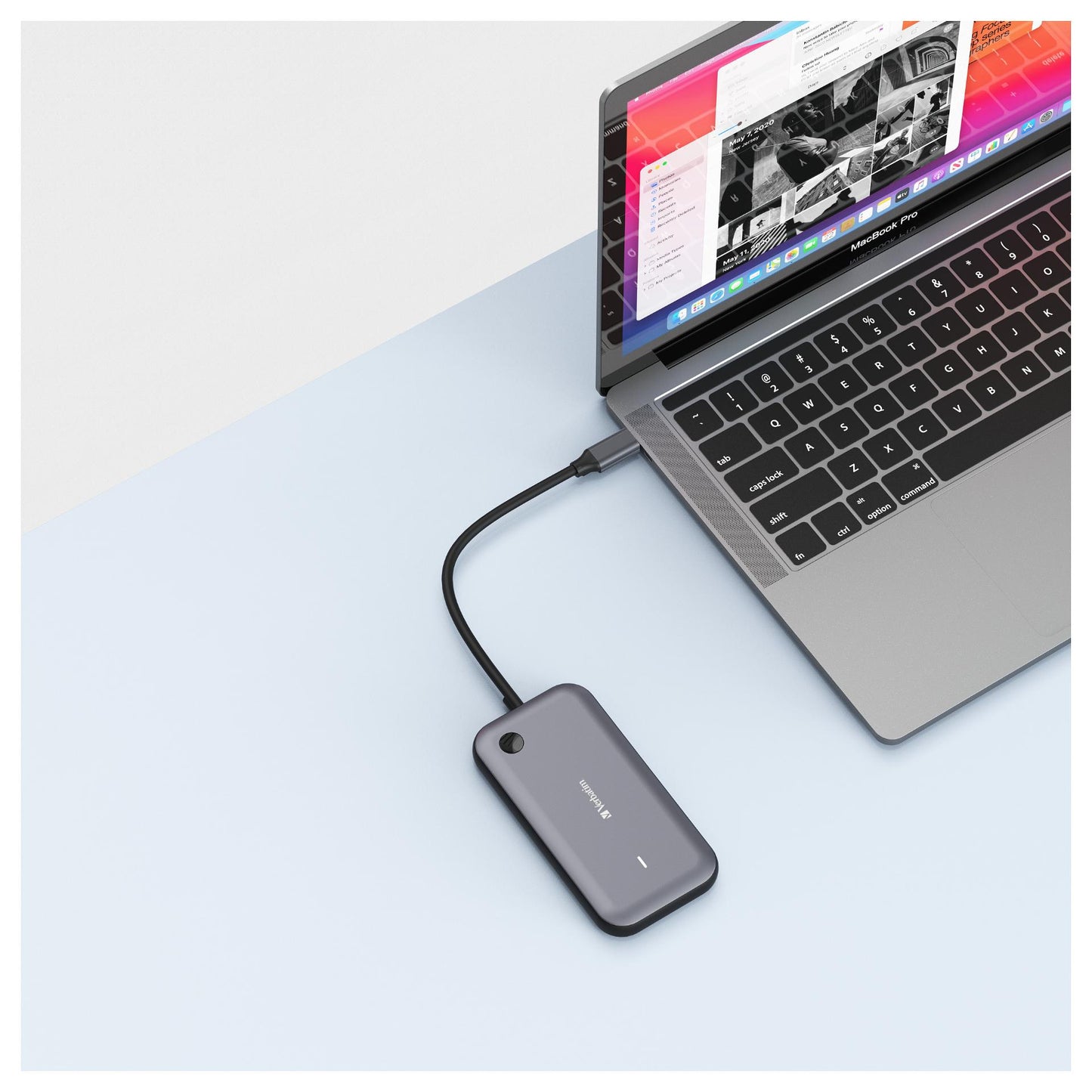 USB-C HUB Wireless-Display-Adapter HDMI/VGA FullHD WDA-01 Verbatim