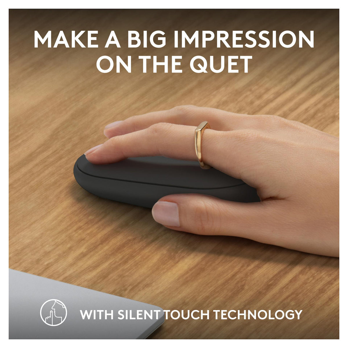 Logitech Pebble Mouse 2 M350s Bluetooth Graphite