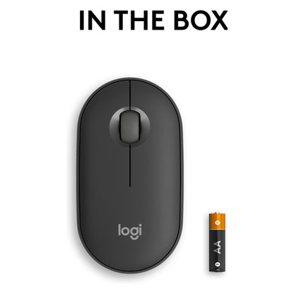 Logitech Pebble Mouse 2 M350s Bluetooth Graphite