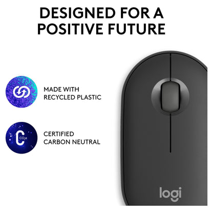 Logitech Pebble Mouse 2 M350s Bluetooth Graphite