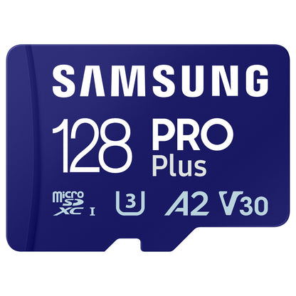 CARD 128GB Samsung PRO Plus microsdxc 180MB/s + USB-Kartenleser