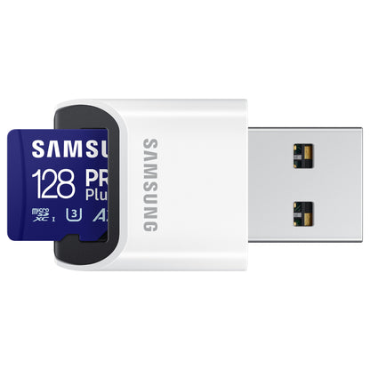 CARD 128GB Samsung PRO Plus microsdxc 180MB/s + USB-Kartenleser