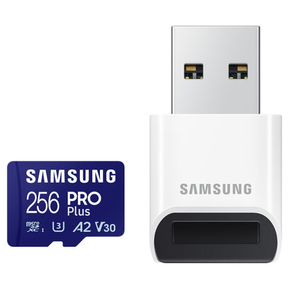 CARD 256GB Samsung Pro Plus microsdxc 180MB/s + USB-Kartenleser