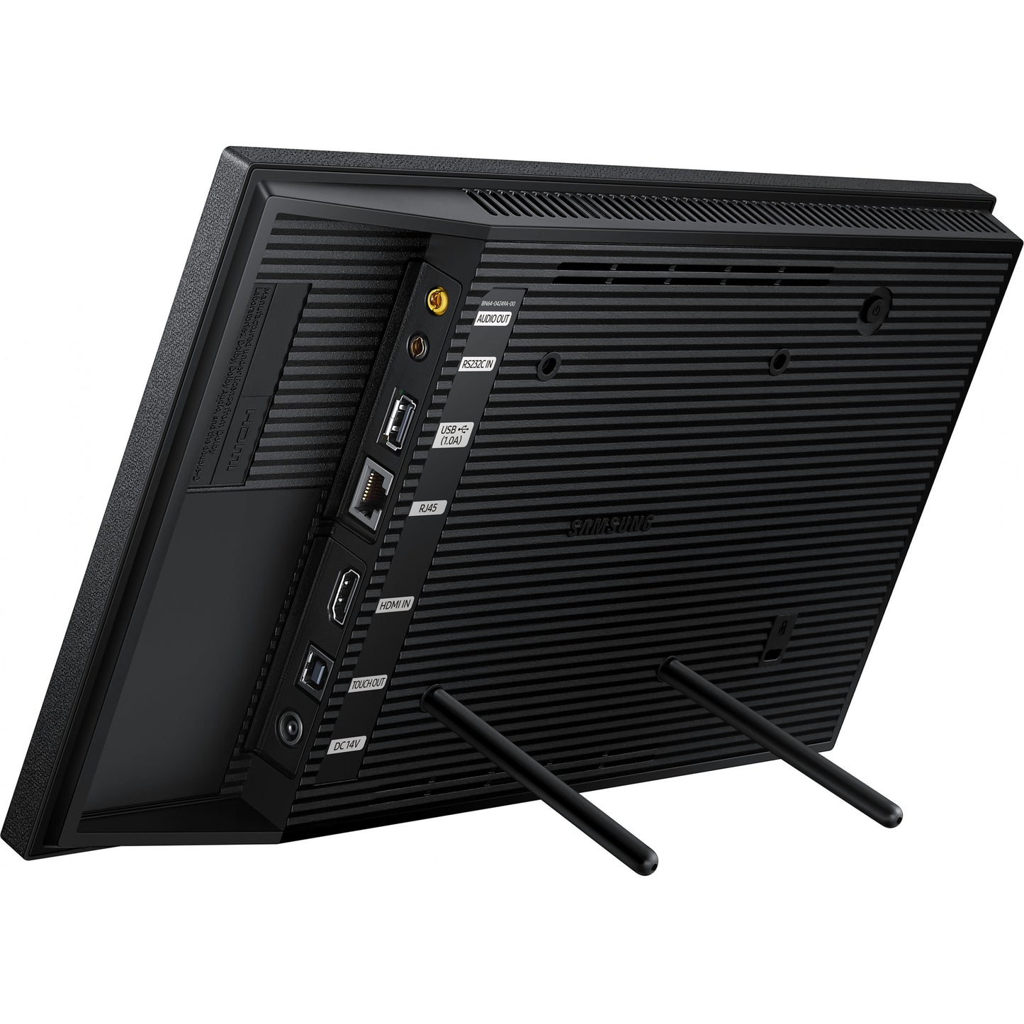 33,7cm/13,27" (1920x1080) Samsung QB13R-T 16:9 FHD ADS Touch 16/7 30ms DigitalSignage USB HDMI Spealer WIFI Tizen Black