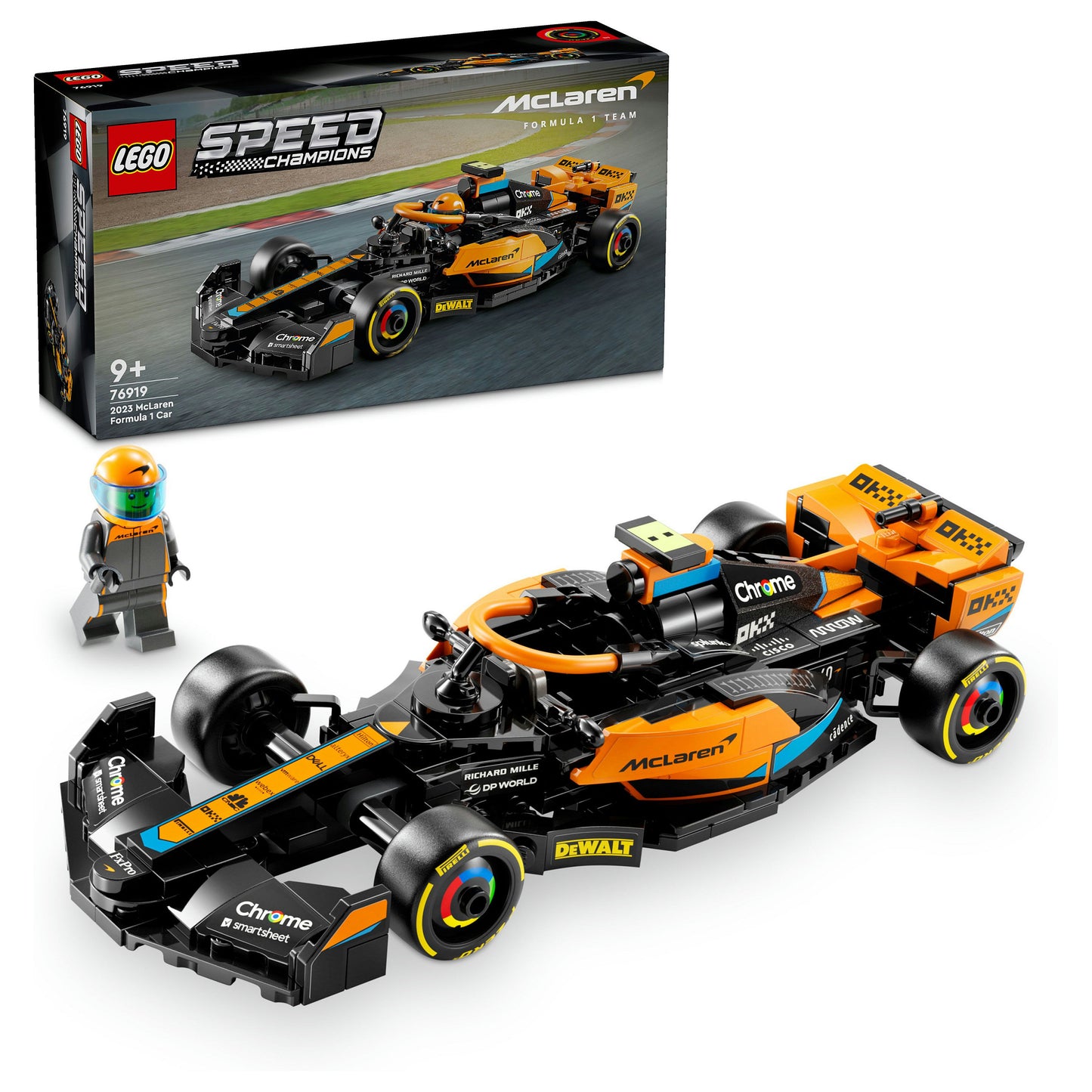 LEGO Speed Champions McLaren Formel-1 Rennwagen 2023 76919