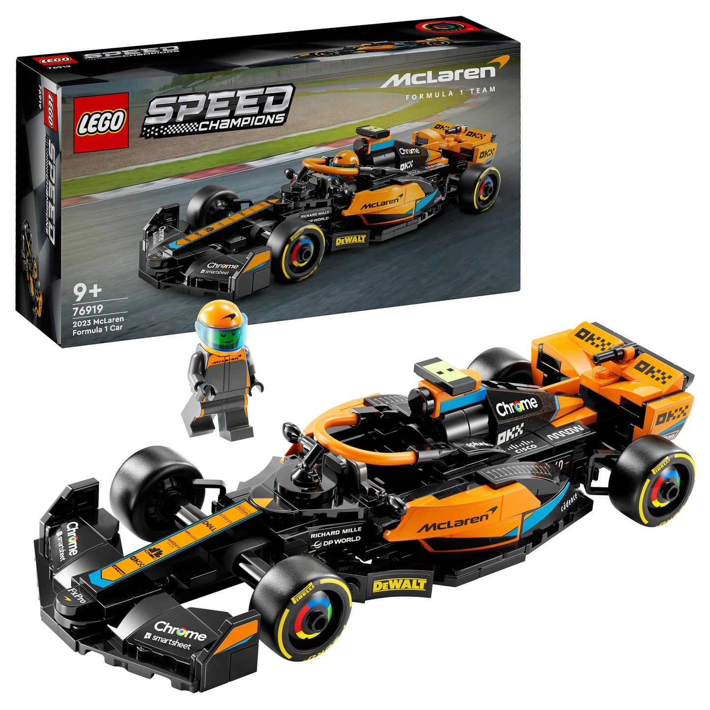 LEGO Speed Champions McLaren Formel-1 Rennwagen 2023 76919