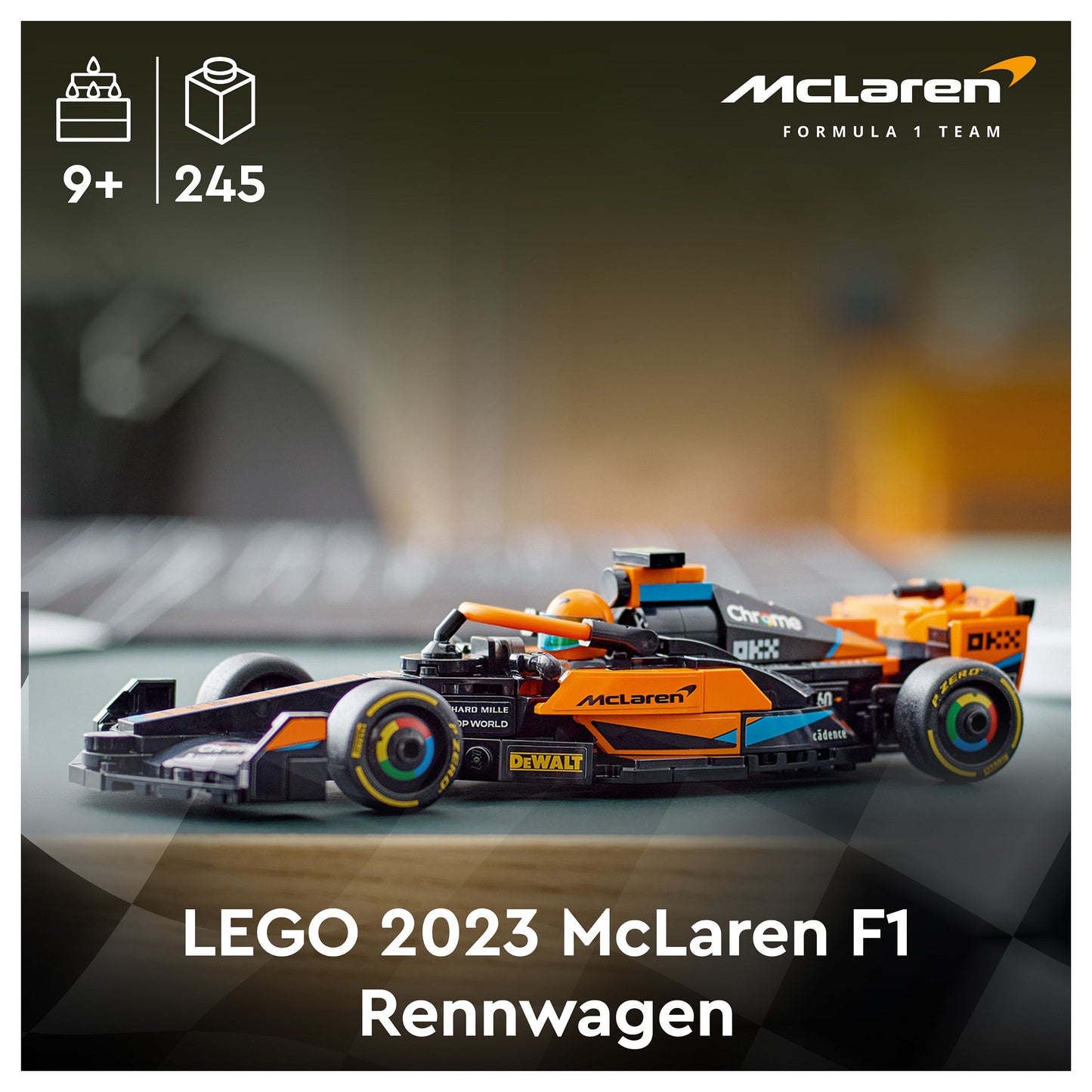LEGO Speed Champions McLaren Formel-1 Rennwagen 2023 76919