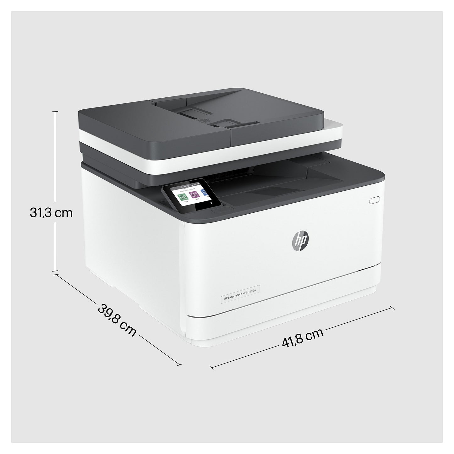 L HP LaserJet Pro 3102fdw Laser-Multifunktionsdrucker 4in1 LAN WLAN ADF Duplex