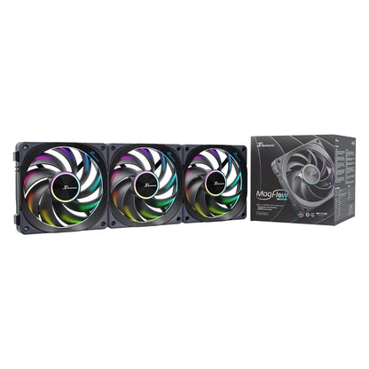 120mm Seasonic MagFlow 1225PWM ARGB 3-Fan Kit