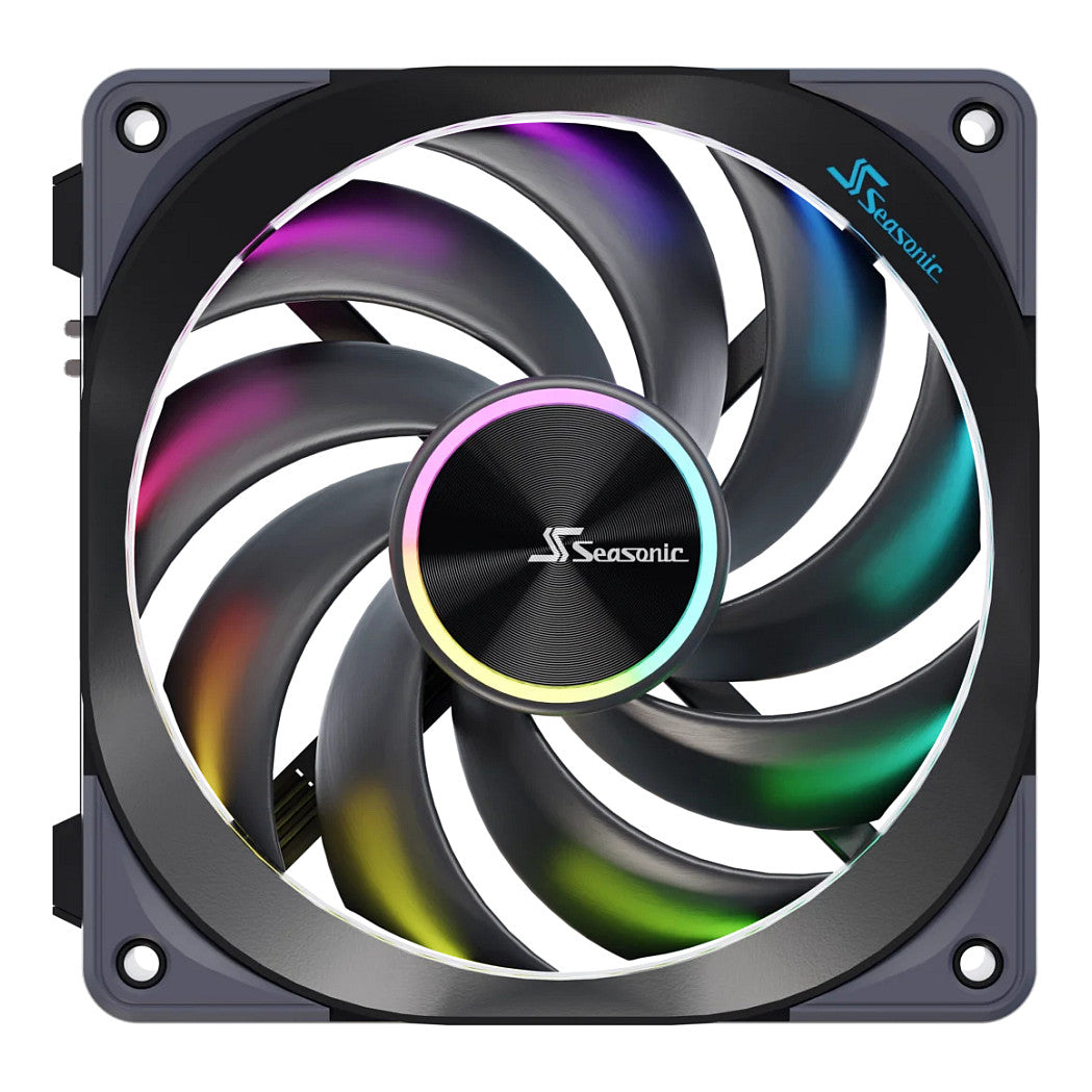 120mm Seasonic MagFlow 1225PWM ARGB 3-Fan Kit