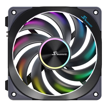 120mm Seasonic MagFlow 1225PWM ARGB 3-Fan Kit