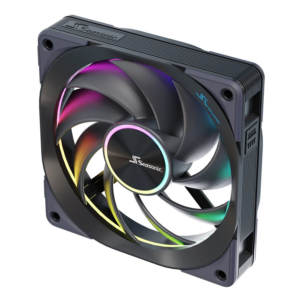 120mm Seasonic MagFlow 1225PWM ARGB 3-Fan Kit