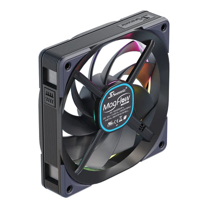 120mm Seasonic MagFlow 1225PWM ARGB 3-Fan Kit