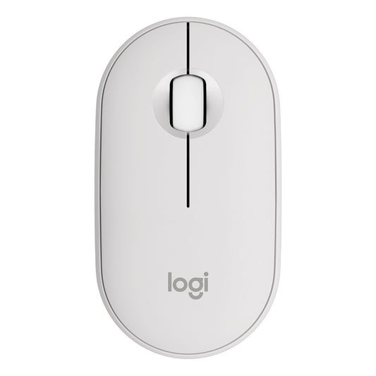 Logitech Pebble M350s Wireless Tonal White