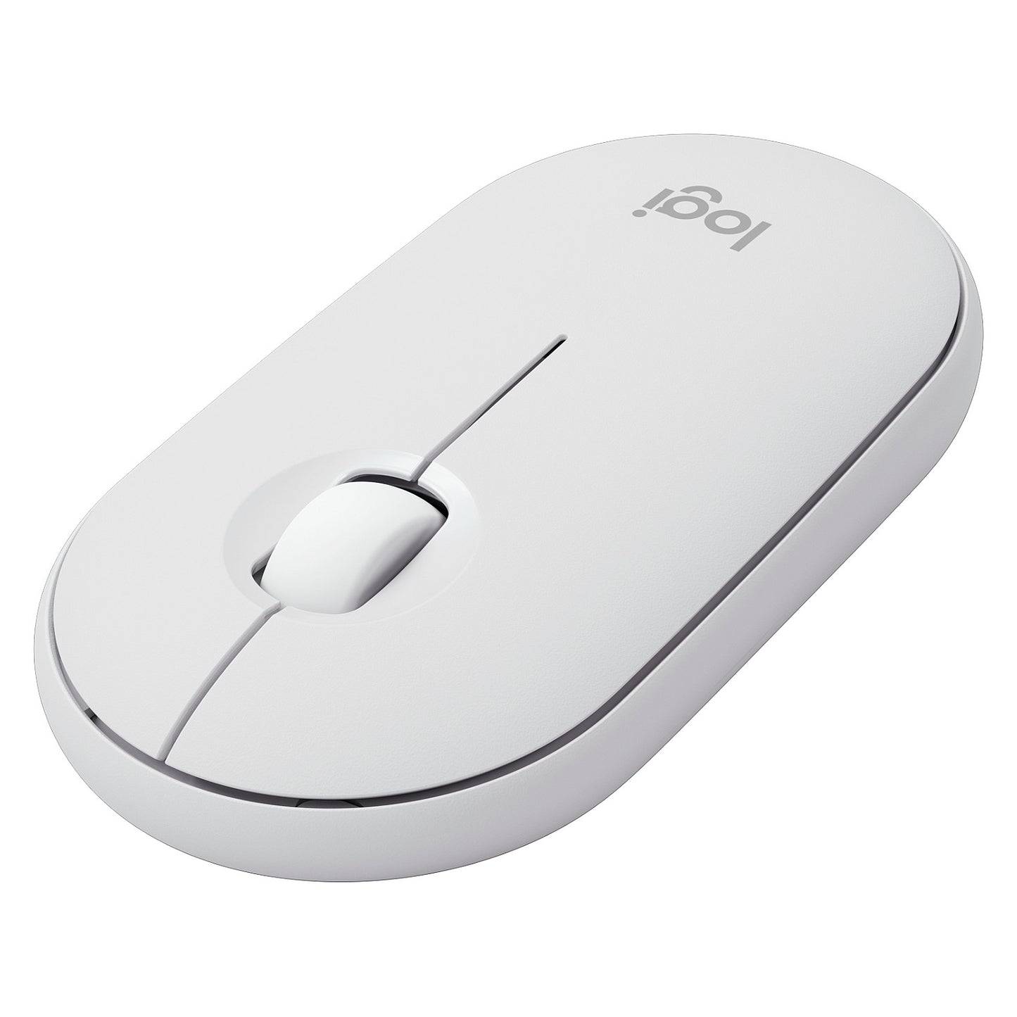 Logitech Pebble M350s Wireless Tonal White
