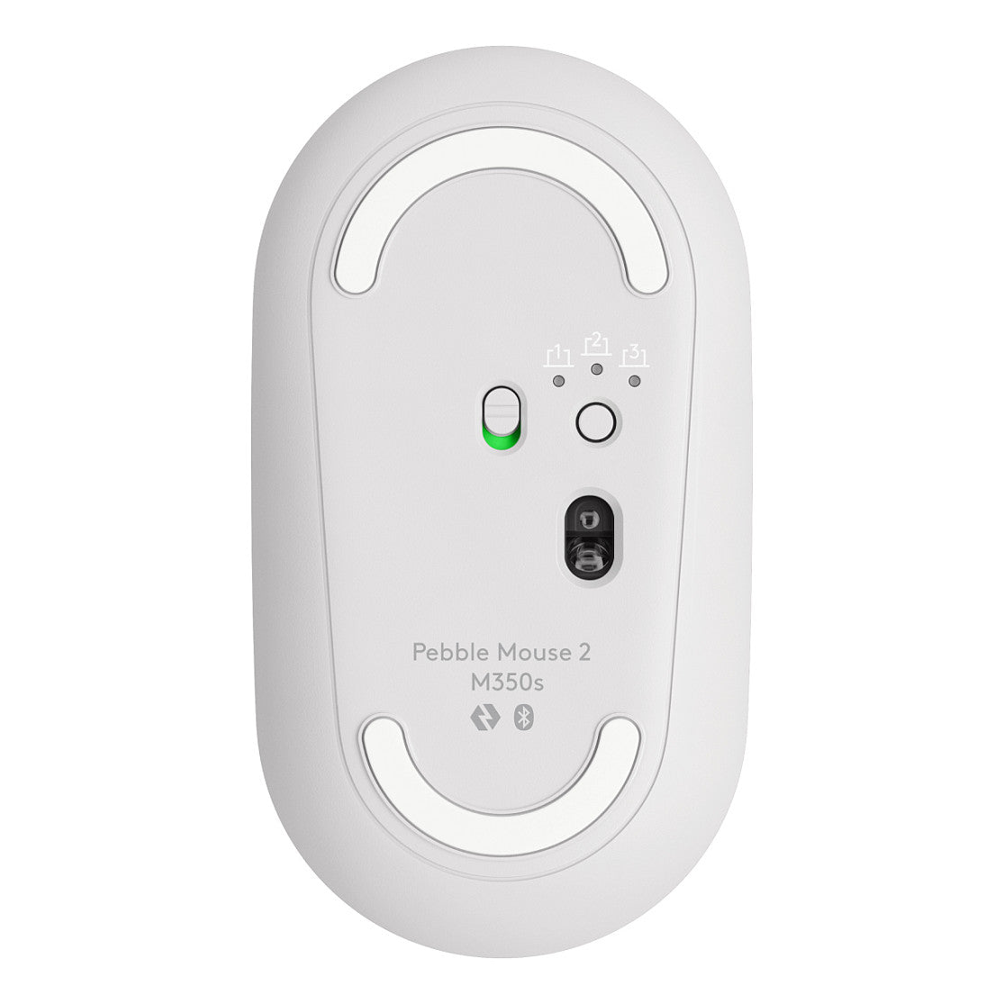 Logitech Pebble M350s Wireless Tonal White