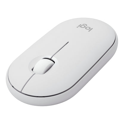 Logitech Pebble M350s Wireless Tonal White