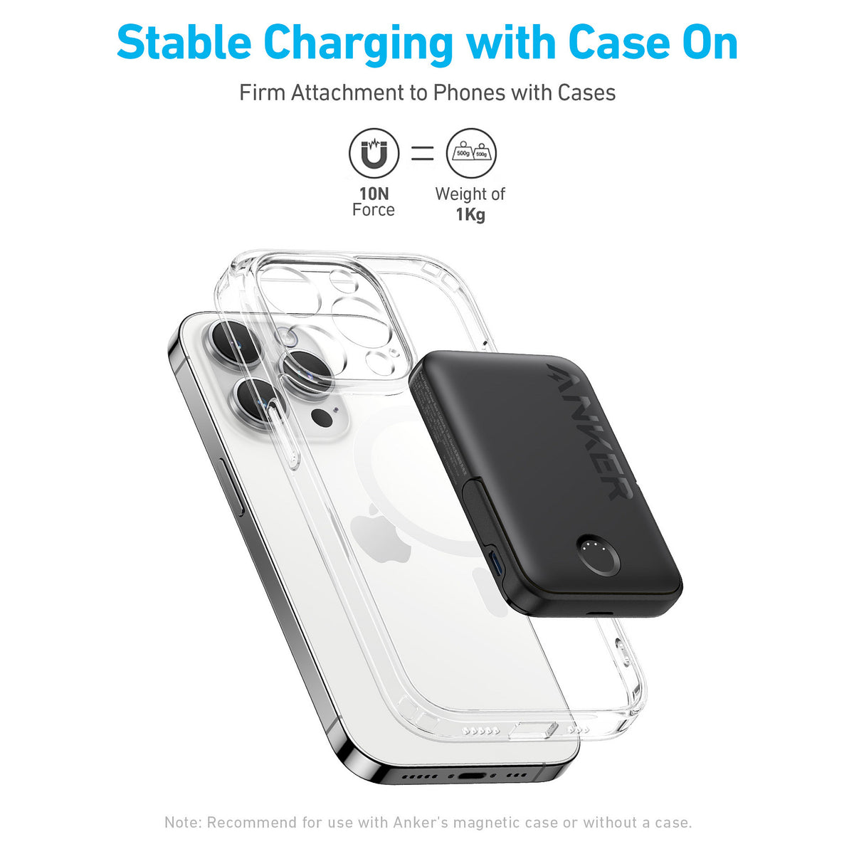 Anker 322 MagGo Wireless magnetic PowerBank 5.000mAh black
