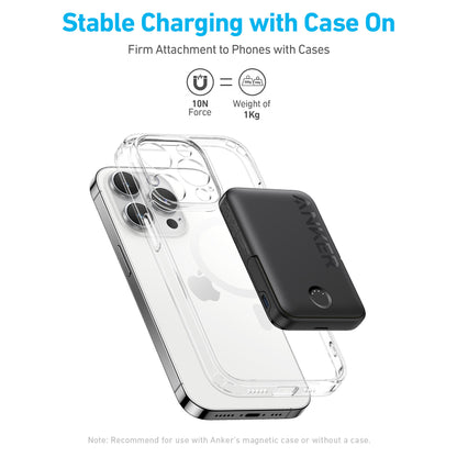 Anker 322 MagGo Wireless magnetic PowerBank 5.000mAh black