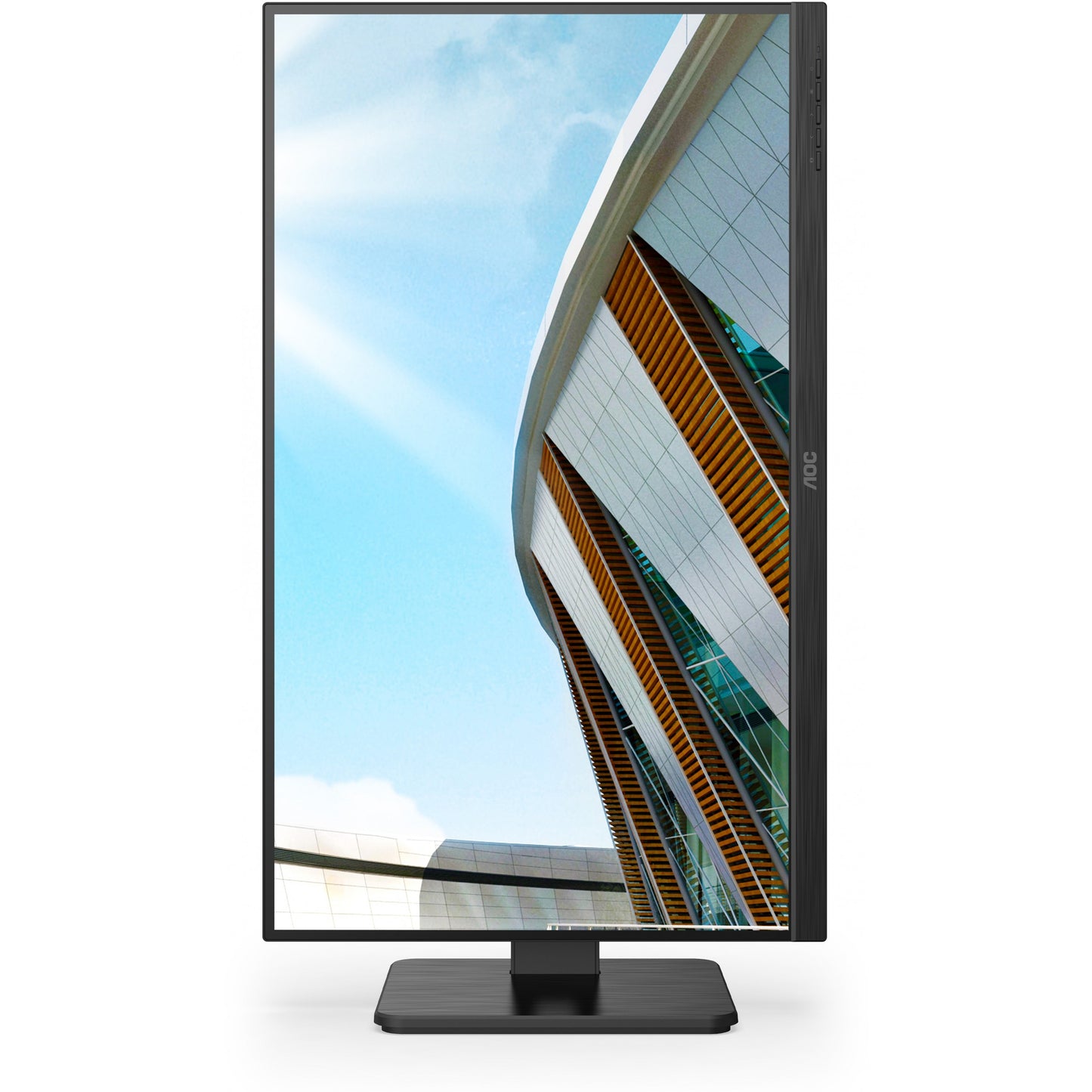 68,6cm/27" (3840x2160) AOC U27P2CA 16:9 4K IPS 4ms 60Hz HDMI DP USB-C Pivot Black