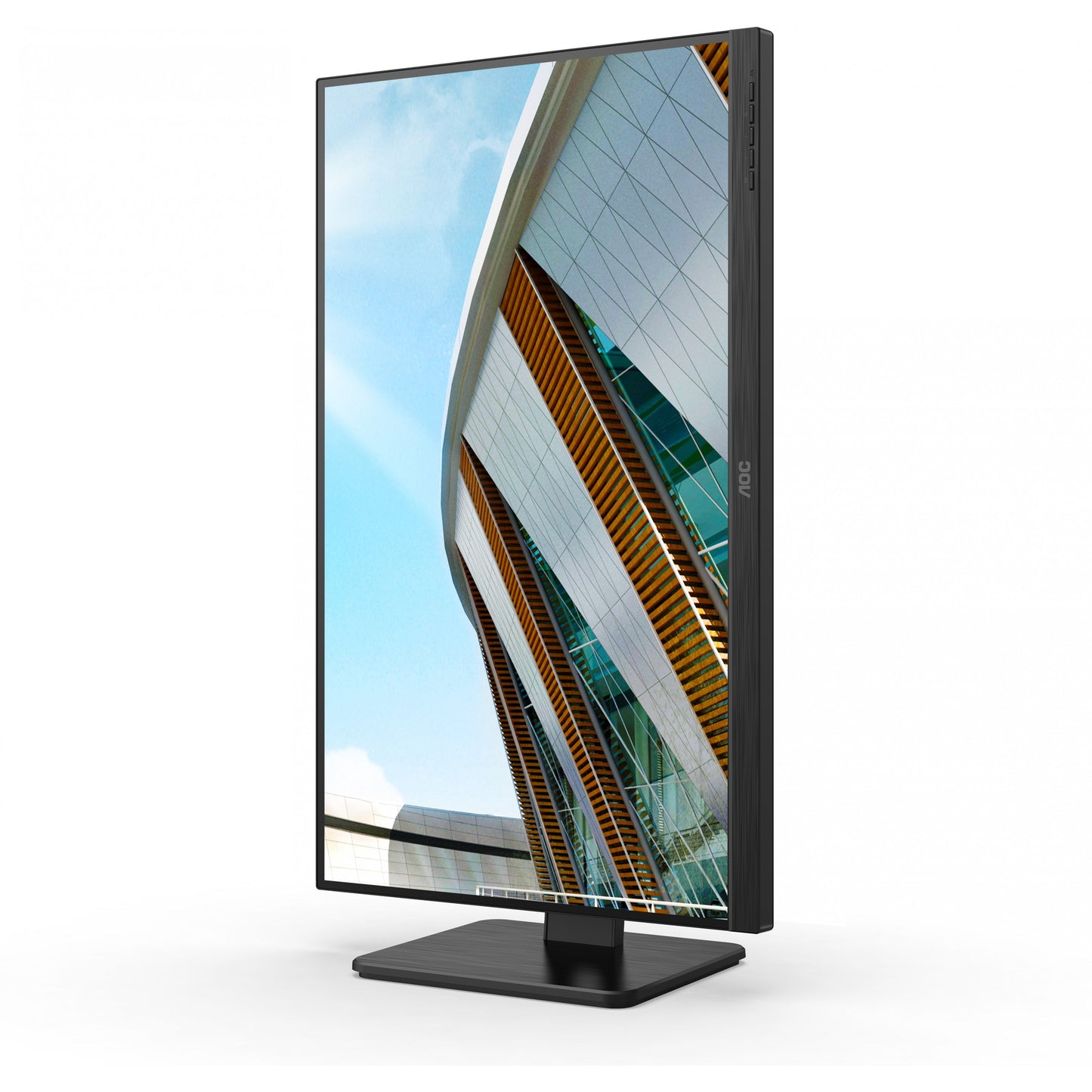 68,6cm/27" (3840x2160) AOC U27P2CA 16:9 4K IPS 4ms 60Hz HDMI DP USB-C Pivot Black