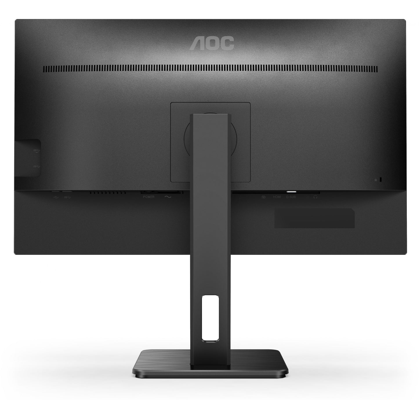 68,6cm/27" (3840x2160) AOC U27P2CA 16:9 4K IPS 4ms 60Hz HDMI DP USB-C Pivot Black