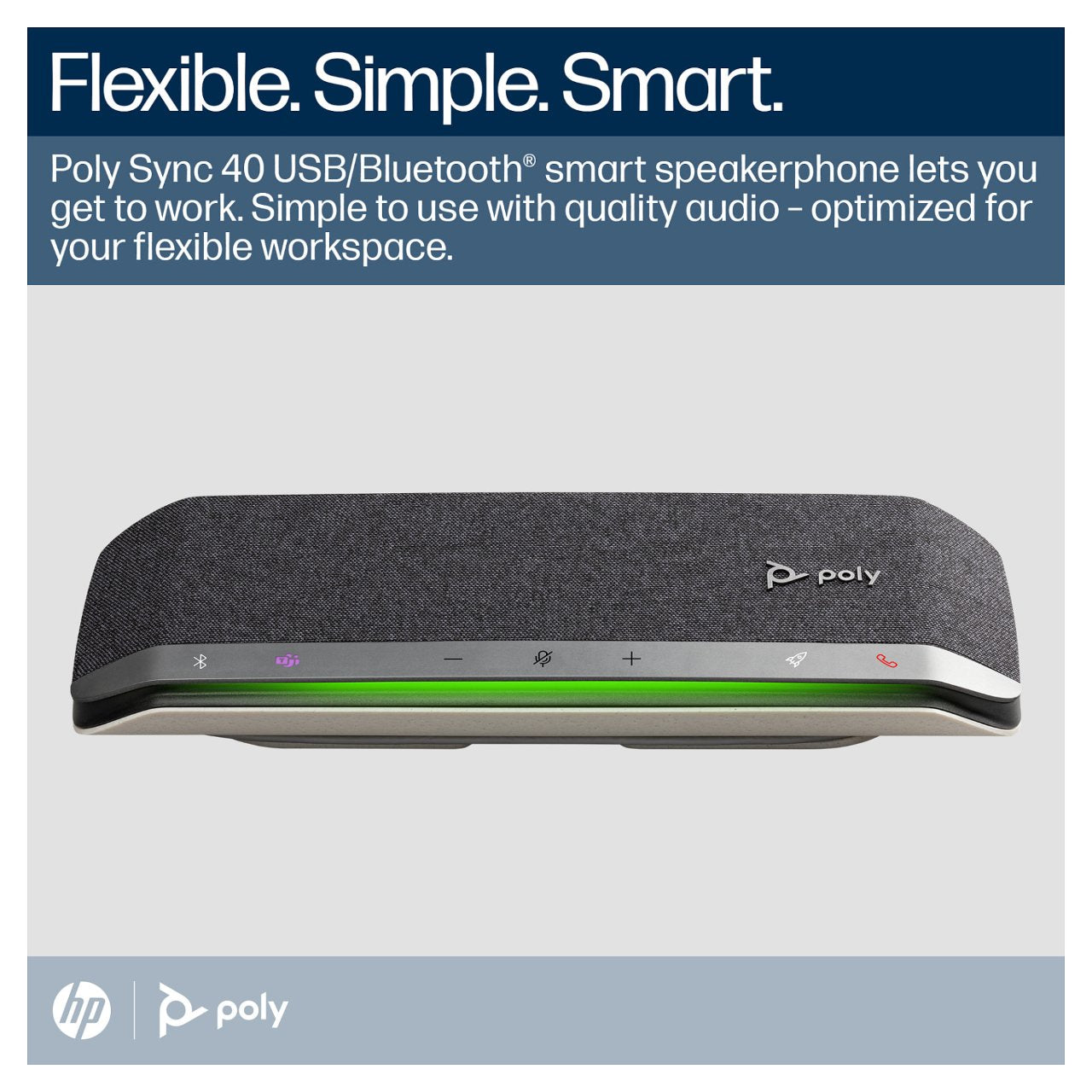 HP Poly Sync 40+M Smarte Freisprecheinrichtung