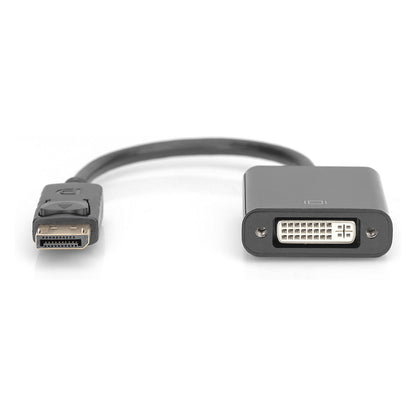 DIGITUS DisplayPort Adapter DP -> DVI 0,15m Verriegelung