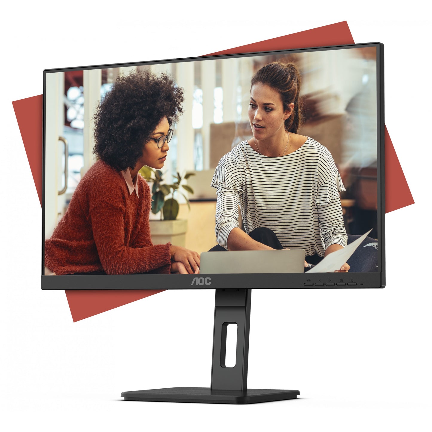 60,5cm/ 24" AOC 24E3QAF Full HD IPS 4ms HDMI VGA DP LS Black