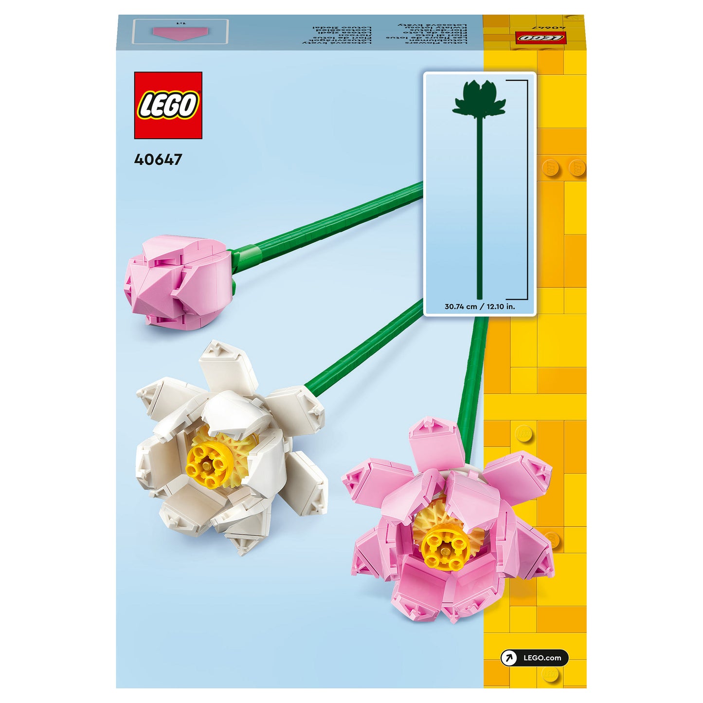 LEGO Botanical Collection Lotusblumen