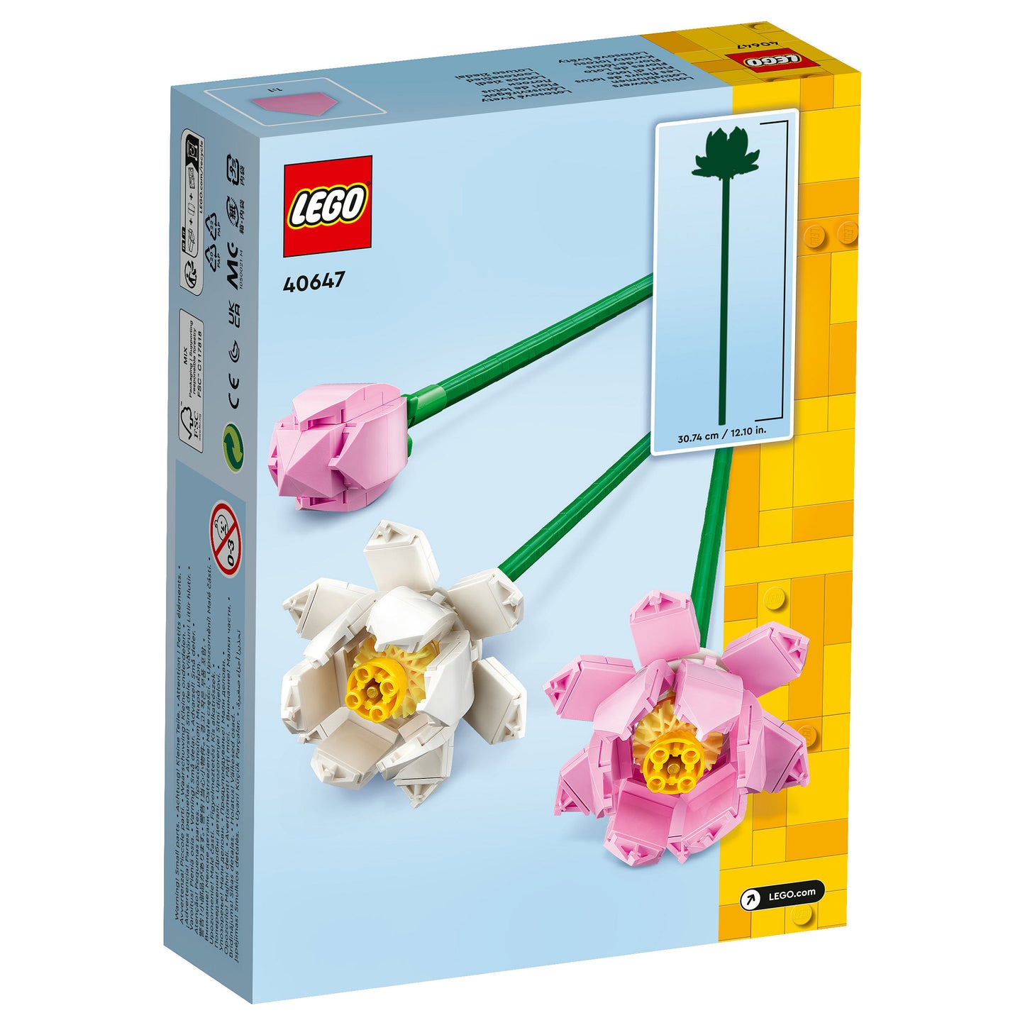 LEGO Botanical Collection Lotusblumen