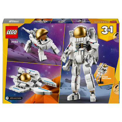 LEGO Creator 3-in-1 Astronaut im Weltraum 31152