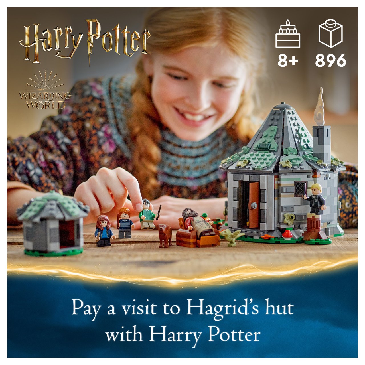 LEGO Harry Potter Hagrids Hütte: Ein unerwarteter Besuch 76428
