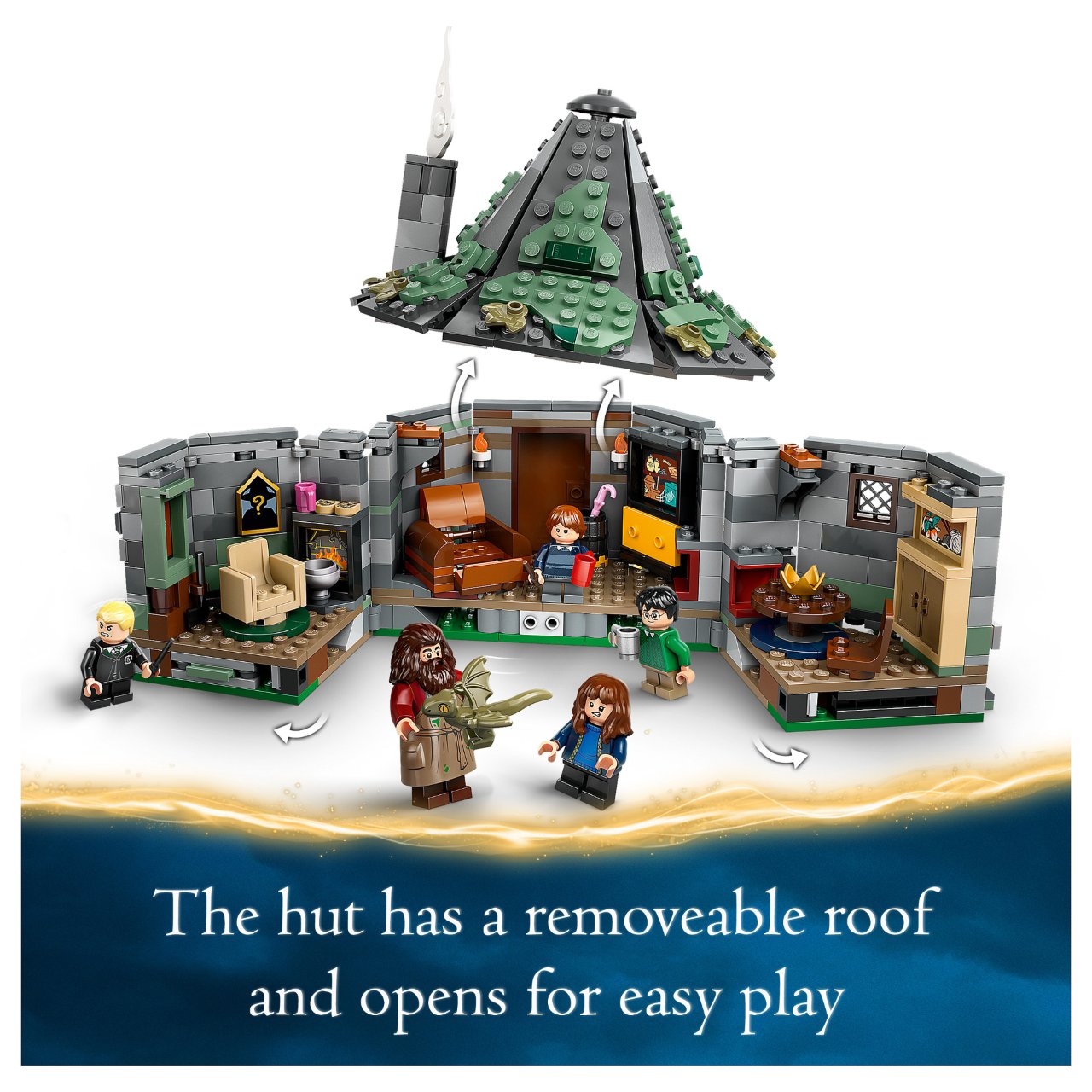 LEGO Harry Potter Hagrids Hütte: Ein unerwarteter Besuch 76428