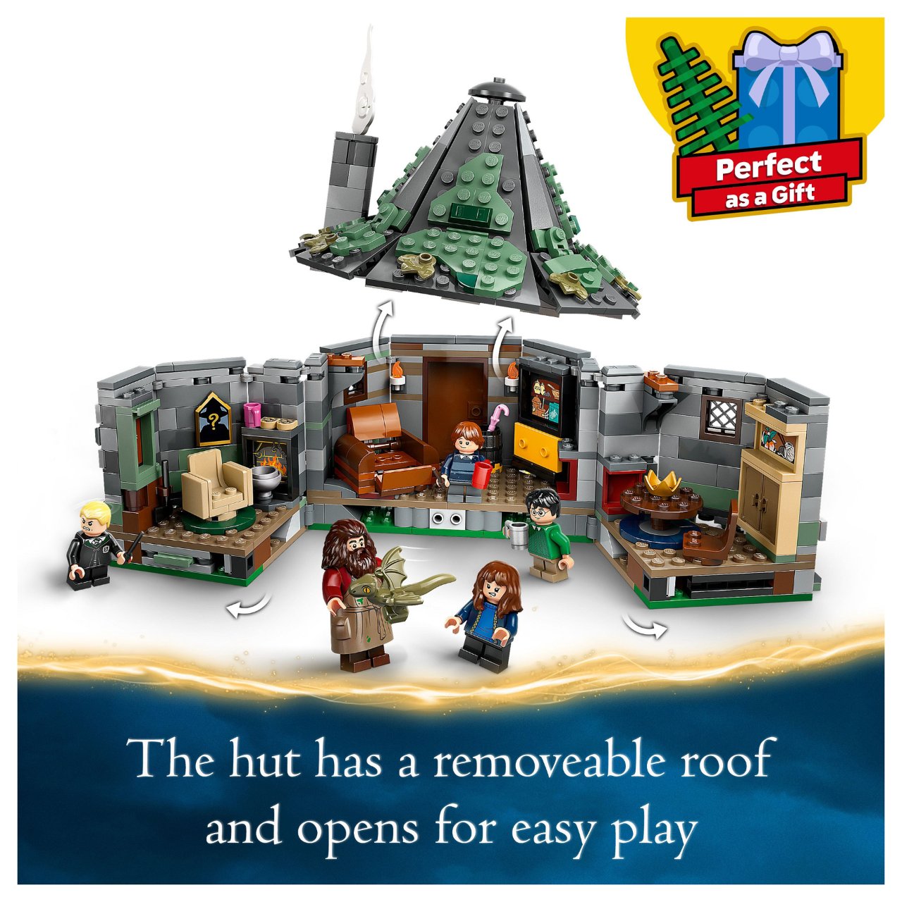 LEGO Harry Potter Hagrids Hütte: Ein unerwarteter Besuch 76428