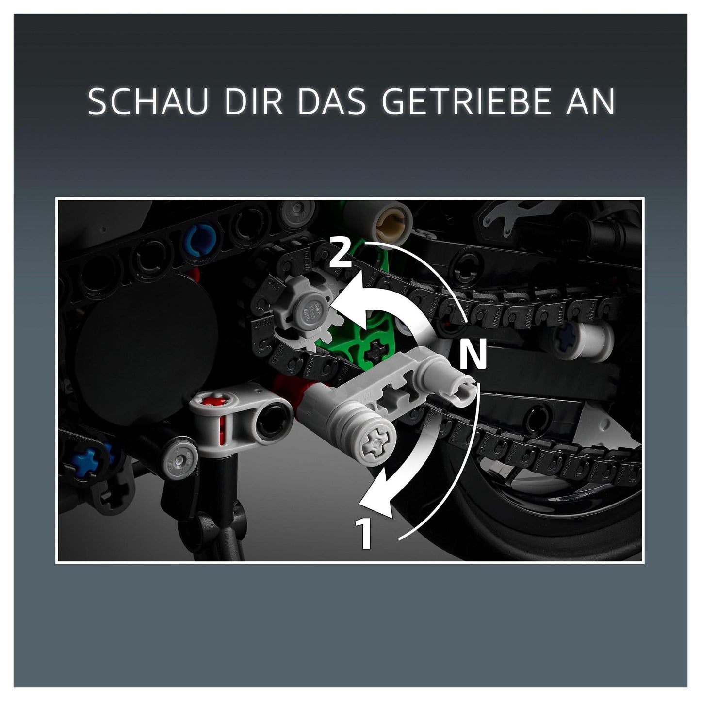 LEGO Technic Kawasaki Ninja H2R Motorrad 42170