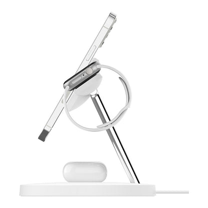 Belkin MagSafe 3-in-1-Ladegerät iPhone 12/13 Serie, weiß