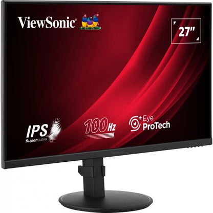 68,58cm/27" (1920x1080) ViewSonic VG2708A-MHD 16:9 FHD IPS 5ms 100Hz HDMI VGA DP Speaker Gaming Black
