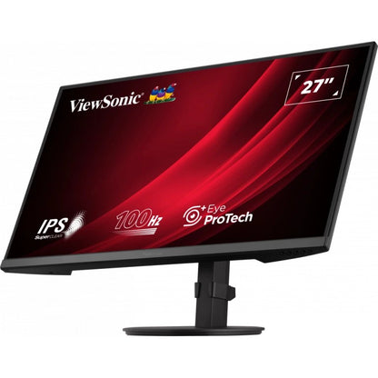 68,58cm/27" (1920x1080) ViewSonic VG2708A-MHD 16:9 FHD IPS 5ms 100Hz HDMI VGA DP Speaker Gaming Black