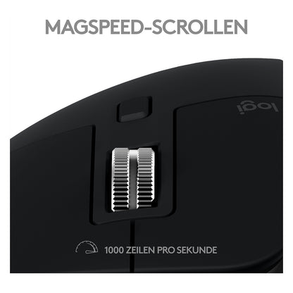 Logitech Master Series MX Master 3S for Mac grau