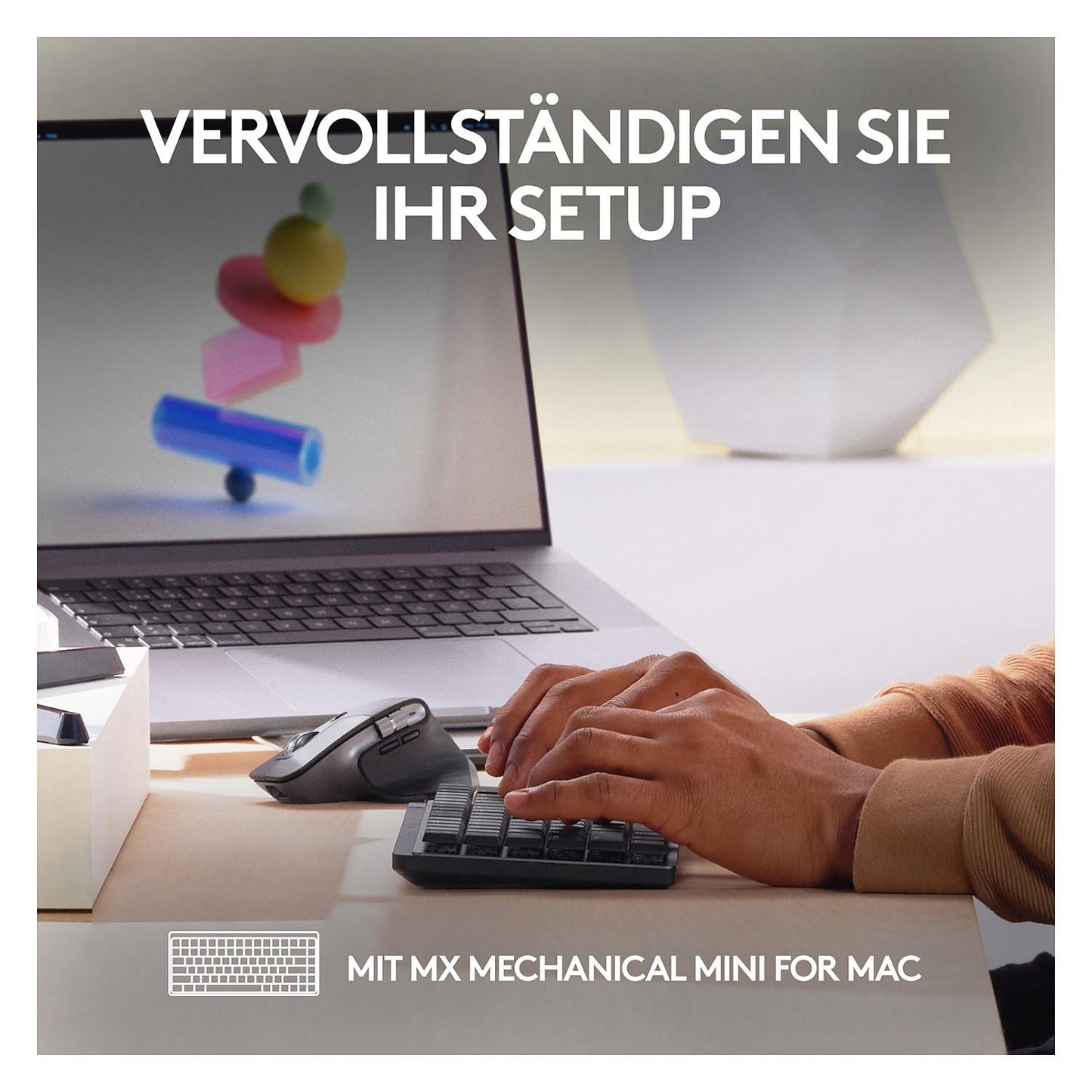 Logitech Master Series MX Master 3S for Mac grau