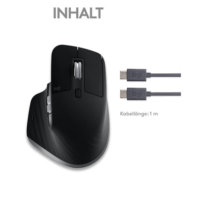 Logitech Master Series MX Master 3S for Mac grau